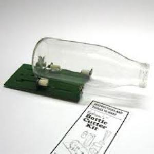 George Bernard vocaal genezen Flessen snijder deluxe kit volledig instelbaar. – Gekleurd Glas